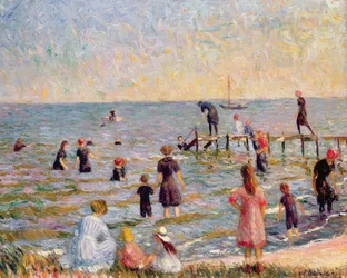 Bathing at Bellport, Long Island